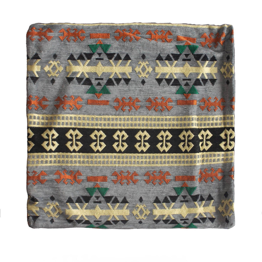 Kilim Cushion Cover - Charcoal – view 3