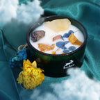 Hop Hare Crystal Magic Candle - The Sun, Citrine & Sodalite – view 3
