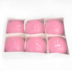 Large Pink Floating Candles - Pack of 3