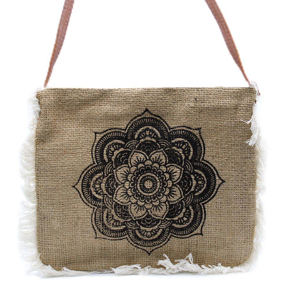 Fab Fringe Bag - Mandala Print