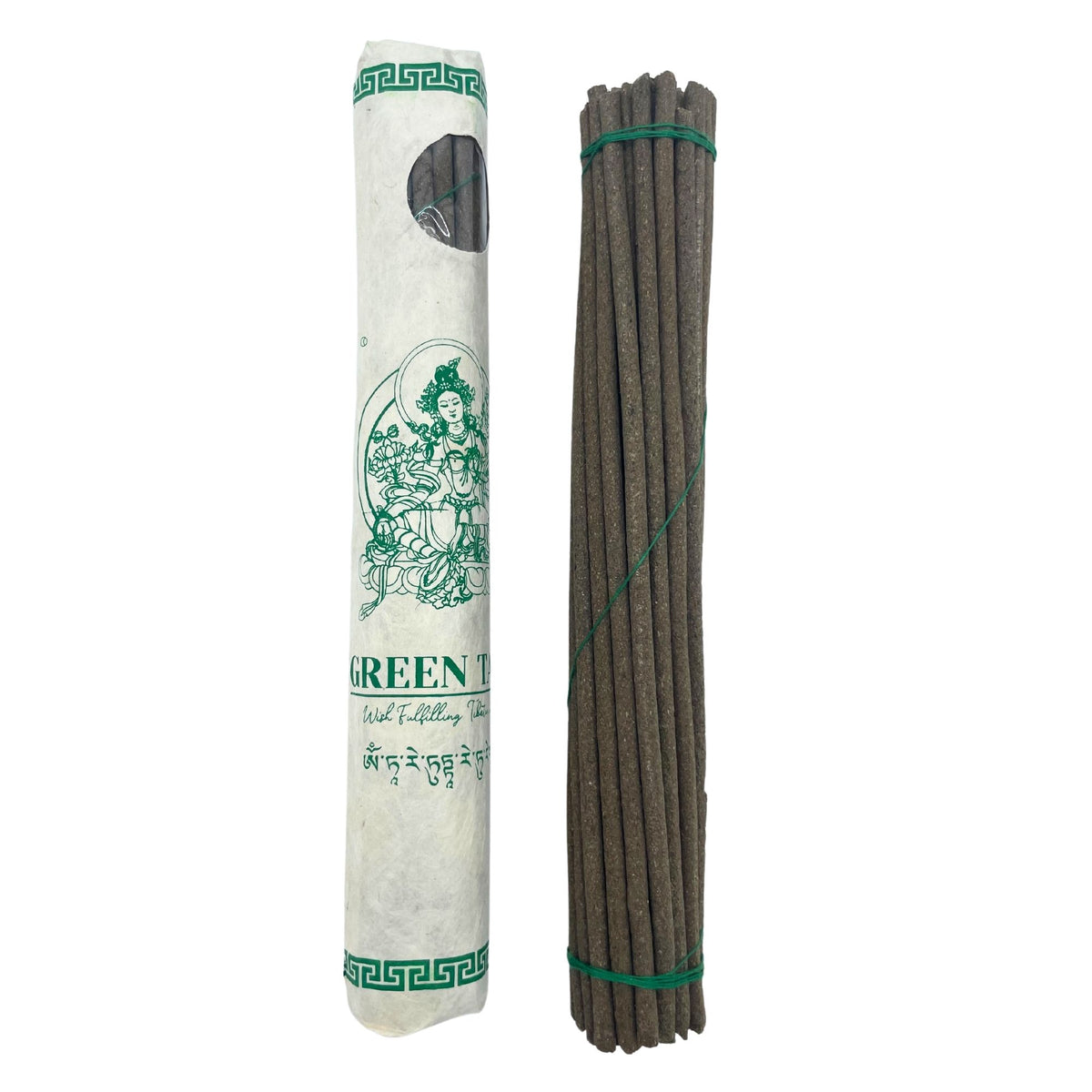 Green Tara Tibetan Incense Sticks, Pack of 30