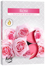 Set of 6 Rose Scented Tealights – view 2