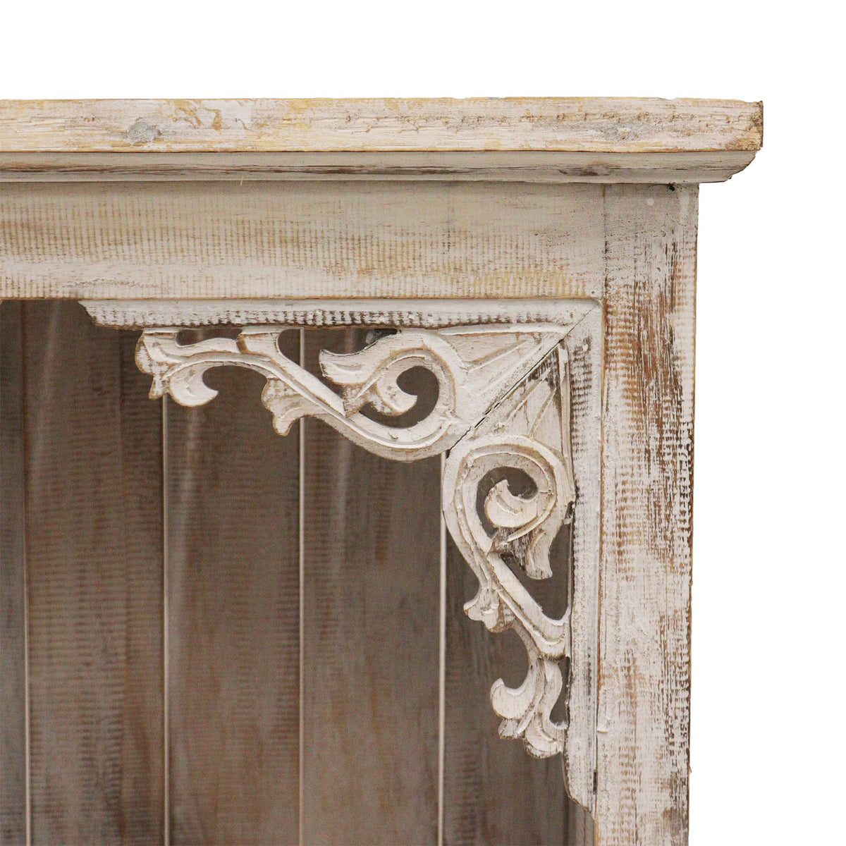 Albasia Wood Bathroom Cabinet - Whitewash, 120 x 66.7 cm – view 2