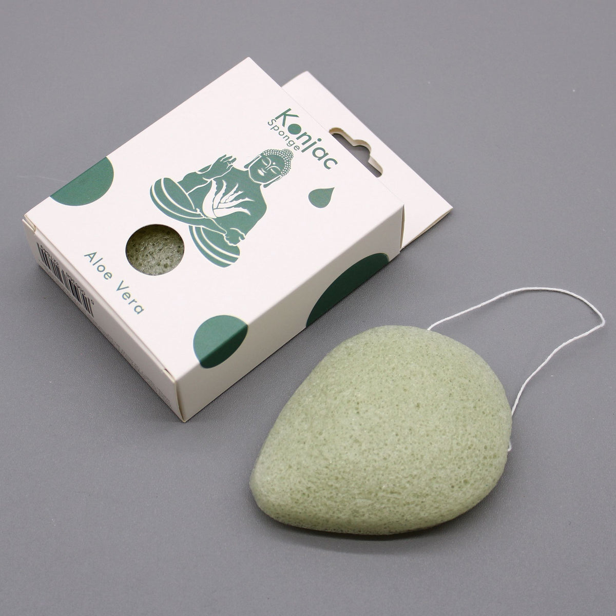 Teardrop Konjac Sponge - Aloe Vera – view 3