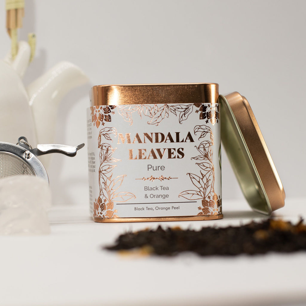 Orange Peel Black Tea Tin 50g – view 9
