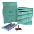 Patchouli Wood Incense Bricks Set of 15 with Burner