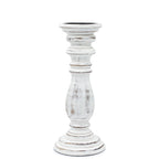 Whitewash Mango Wood Candle Stand - Medium 30x10cm – view 5
