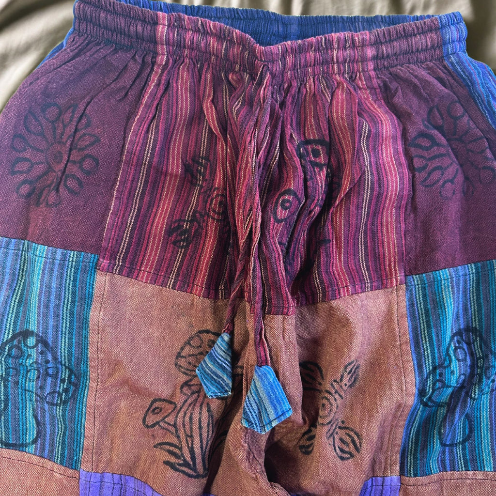 Nomad Sari Mushroom Pants Purple Tones S/M