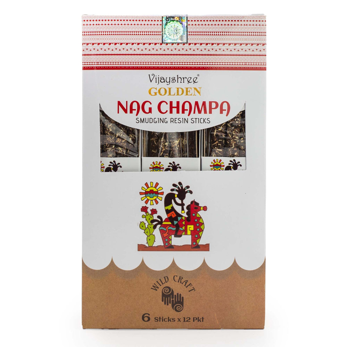 Golden Nag Champa Smudging Resin Sticks - 30g – view 8
