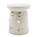 Classic White Ceramic Oil Burner - Dragonfly – view 3