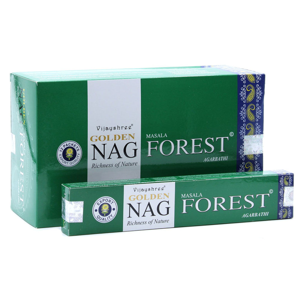 Golden Nag Forest Incense Sticks 15g Pack – view 2