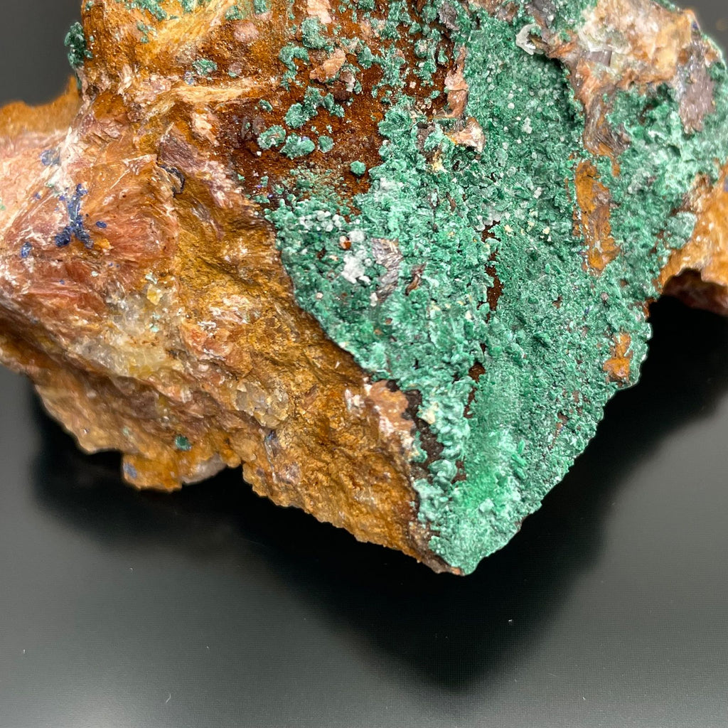 Azurite Malachite Mineral Specimens Tray, Approx 20 Pieces – view 11