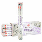 HEM Precious White Sage Hexagonal Incense Sticks