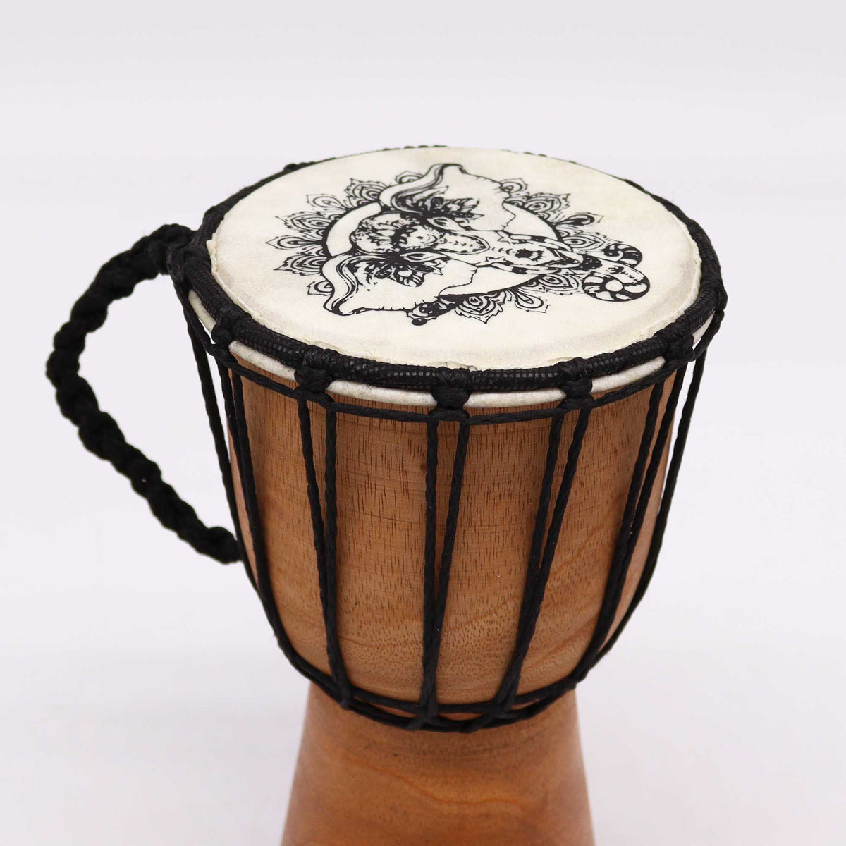 Elephant Wide Top Djembe Drum - 20cm – view 2
