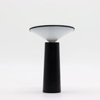 Touch Lamp, Black Mushroom Shape, USB-C Rechargeable – view 2