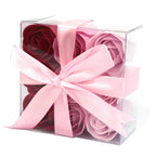 Set of 9 Soap Flowers - Pink Roses – view 4