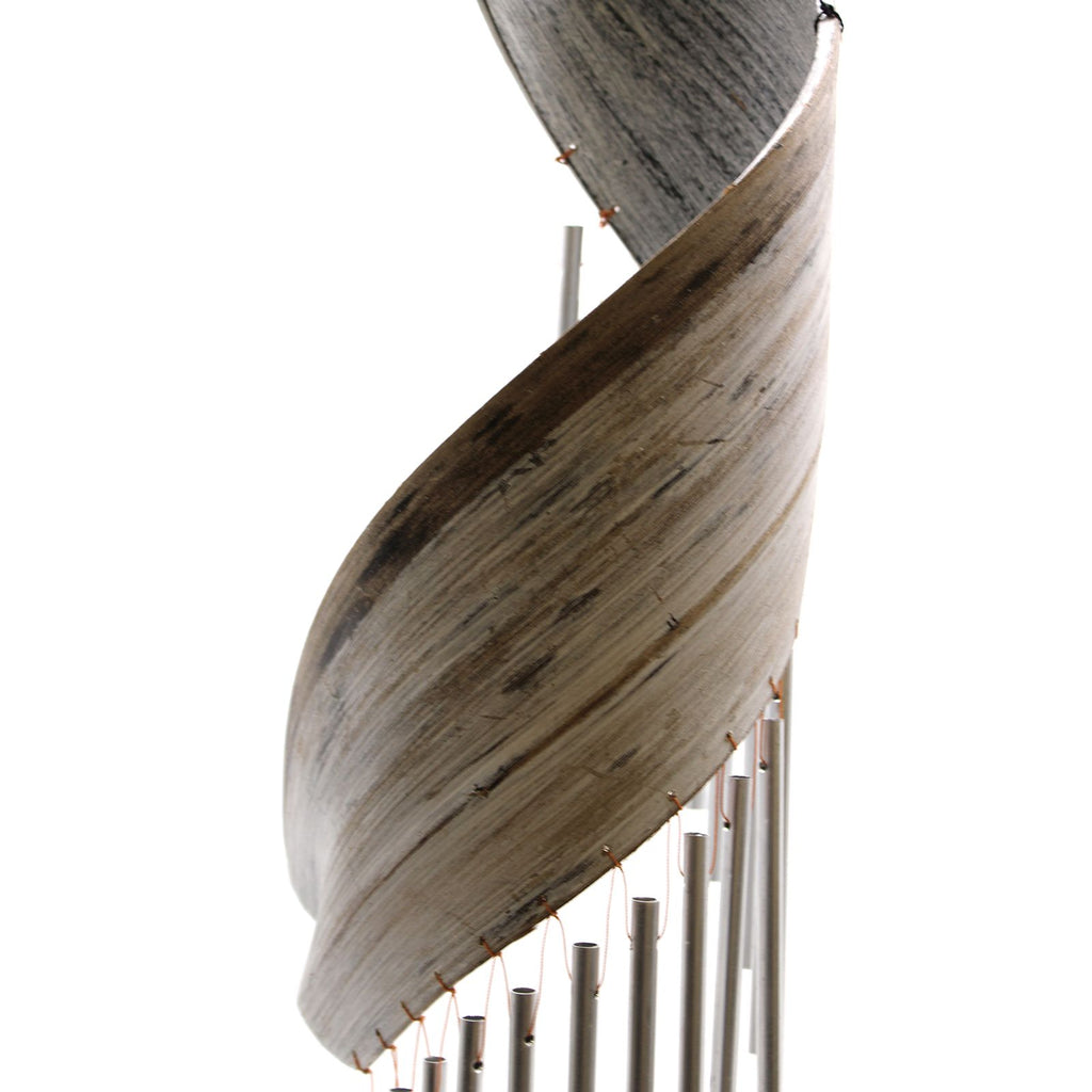 Coconut Leaf Wind Chime - Whitewash, 50 cm – view 4
