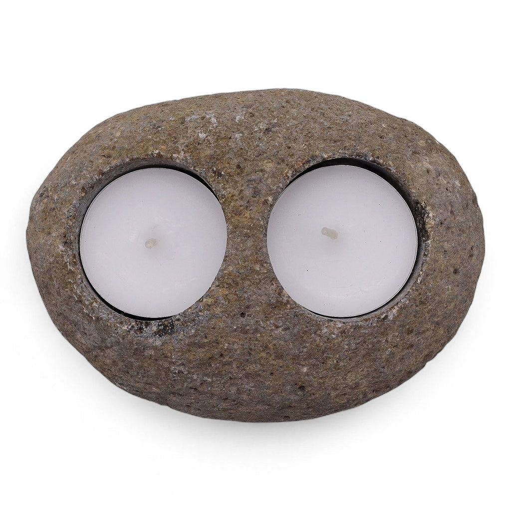 Riverstone Candle Holder - Double Nightlight – view 2