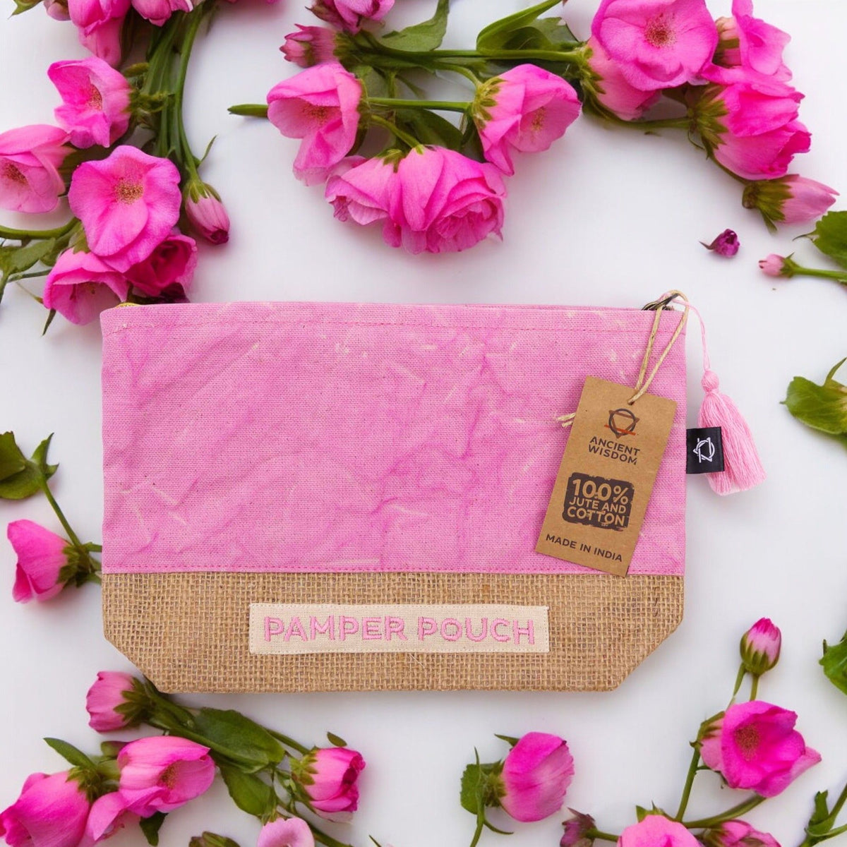 Pamper Pouch - Pink and Purple Stonewash – view 2