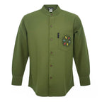 Nomad Sari Kathmandu Shirt - Forest Green - Large – view 8