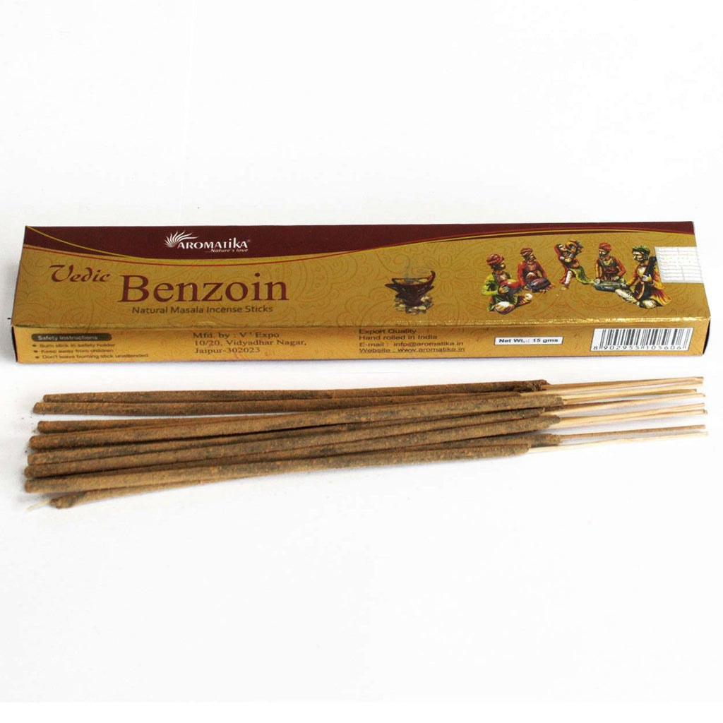 Aromatika Vedic Masala Incense Sticks - Benzoin – view 3