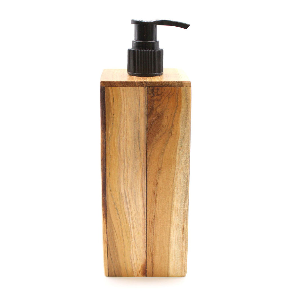 Natural Teakwood Soap Dispenser - Square – view 7