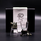 Wild Forest Creatures Shot Glass Set of 6 - 50 ml