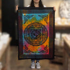 Cotton Wall Art (78x112cm) - Sacred Om – view 2