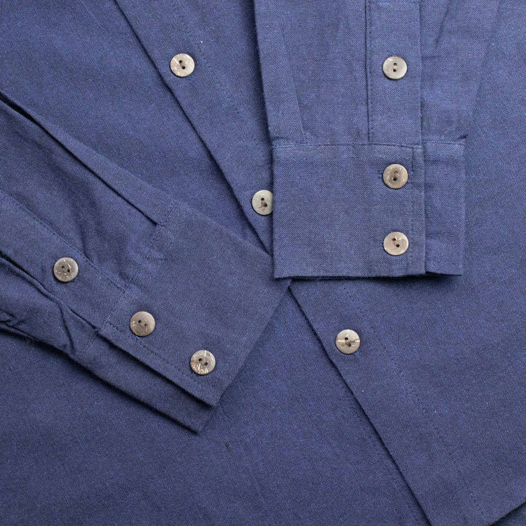 Nomad Sari Kathmandu Shirt - Indigo - XXL – view 11