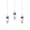 Seeker of Truth Pendulum - Amethyst & Quartz