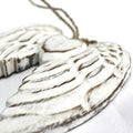 Small Double Angel Wing and Heart Wall Decor, 15 cm