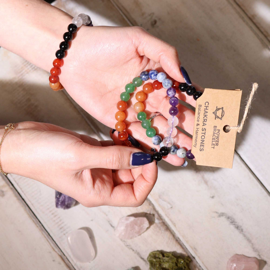 Power Bracelet - Seven Chakra Stones – view 5