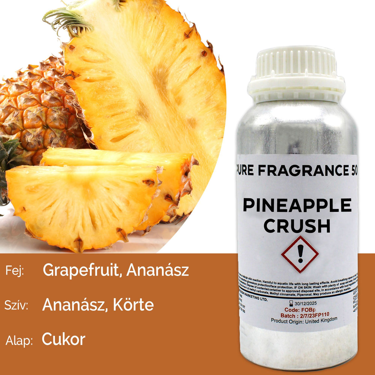 Pineapple Crush Pure Fragrance Oil - 500ml – view 6
