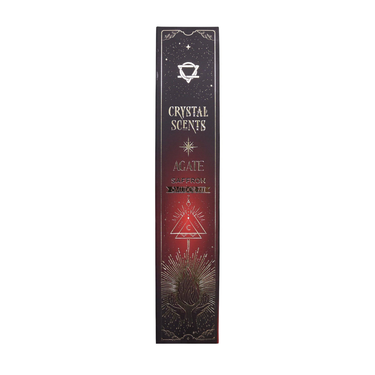 Red Agate Crystal Scents Smudge Incense Sticks - Saffron – view 5