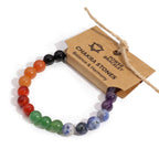 Power Bracelet - Seven Chakra Stones