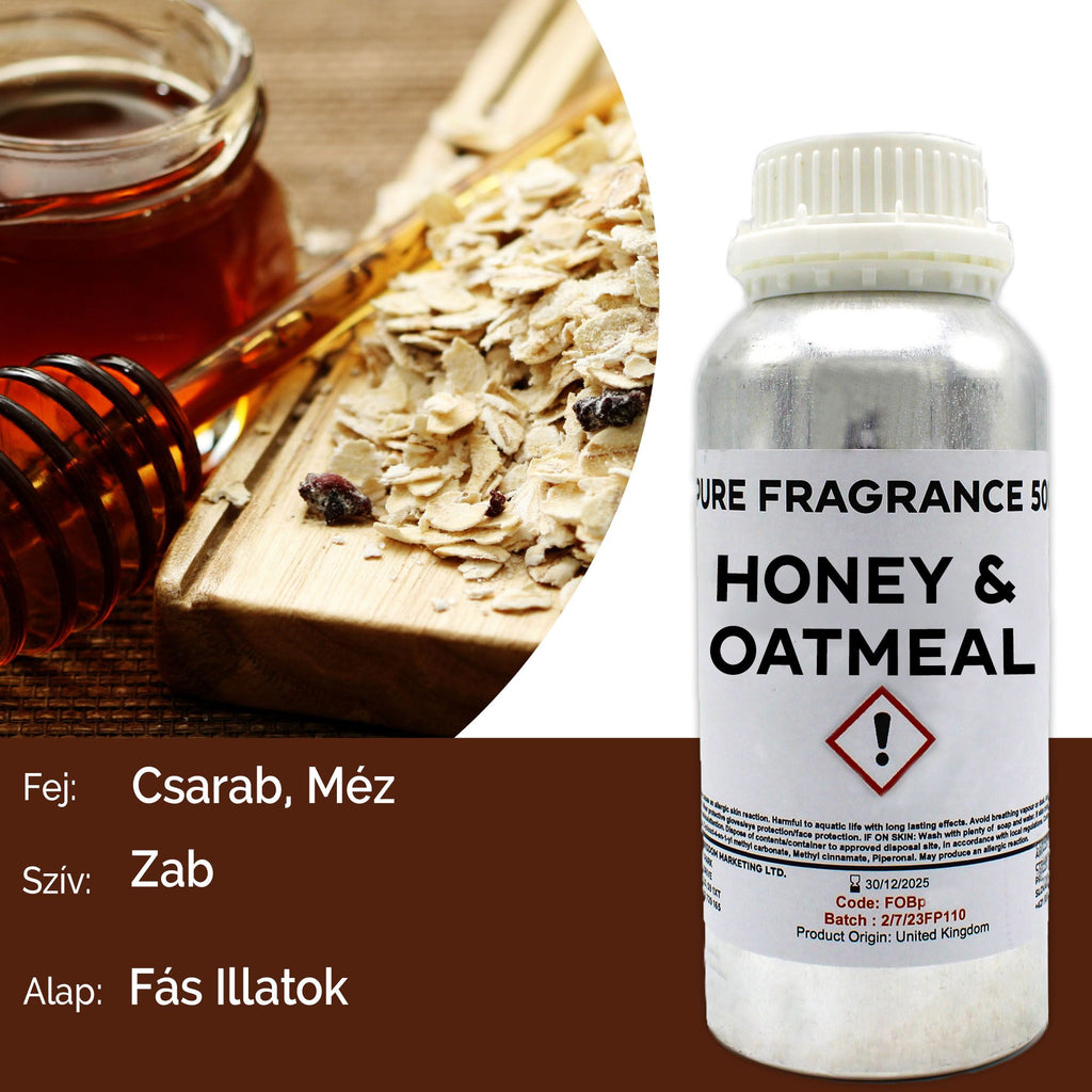 Honey & Oatmeal Pure Fragrance Oil - 500ml – view 8