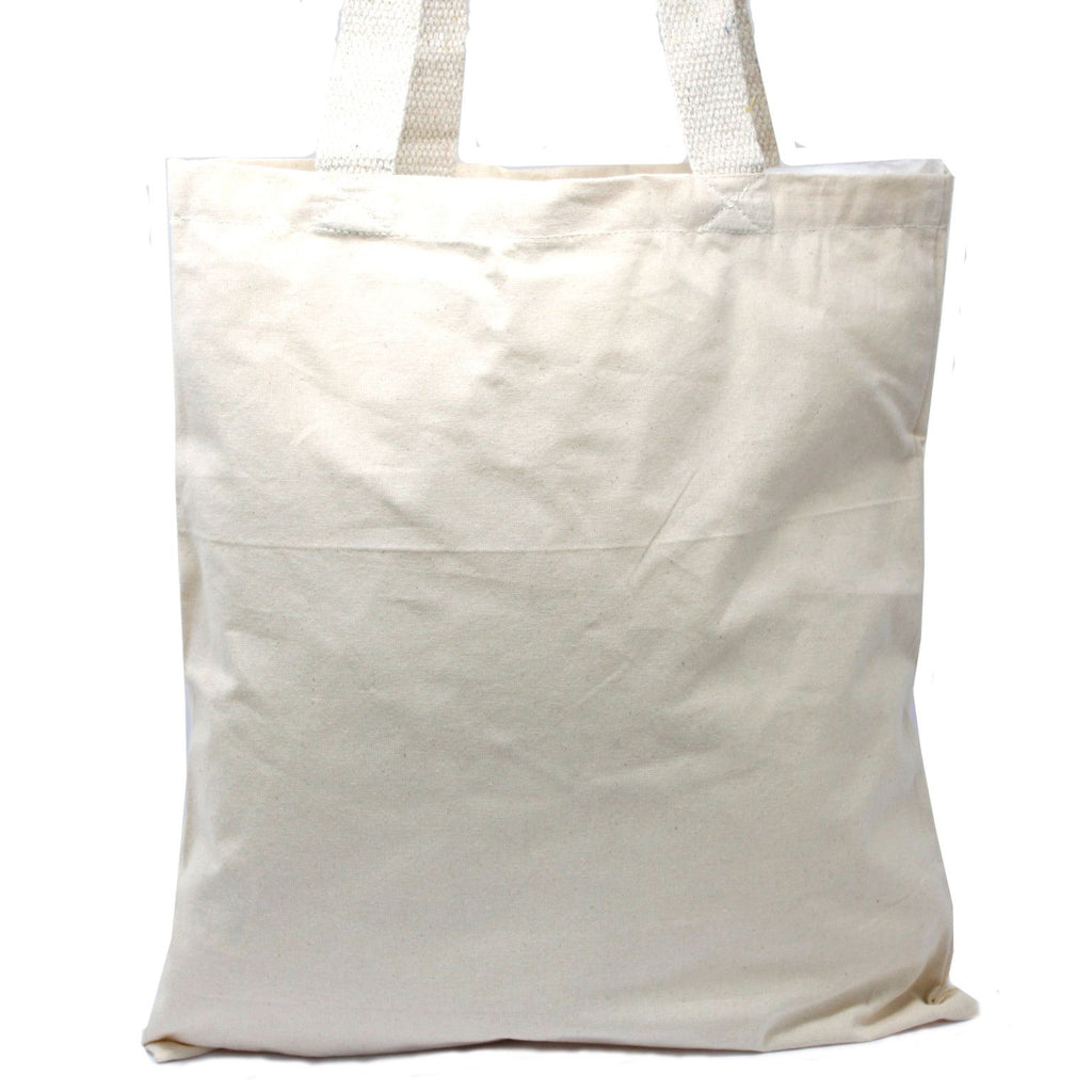 Large Natural Cotton Bag 38x42cm - Plain