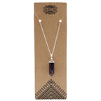Amethyst Point Pendant Necklace – view 3