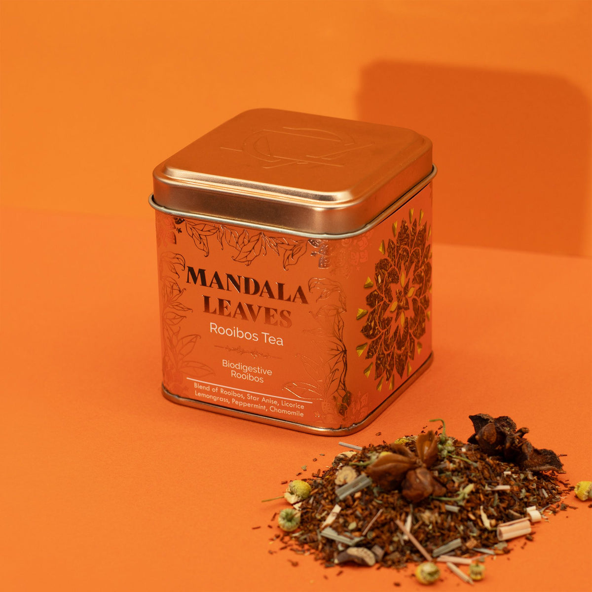 Biodigest Rooibos Fennel Mint Tea Tin 50g – view 6
