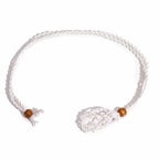 Waxed Cotton Necklace Cord 45cm - White