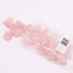 Raw Rose Quartz Crystal Chunks, 500g – view 4