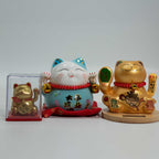 Mini Solar Money Cat in Display Box - Black – view 2
