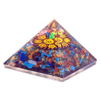 Orgonite Pyramid - Om Chakra - 70mm – view 3