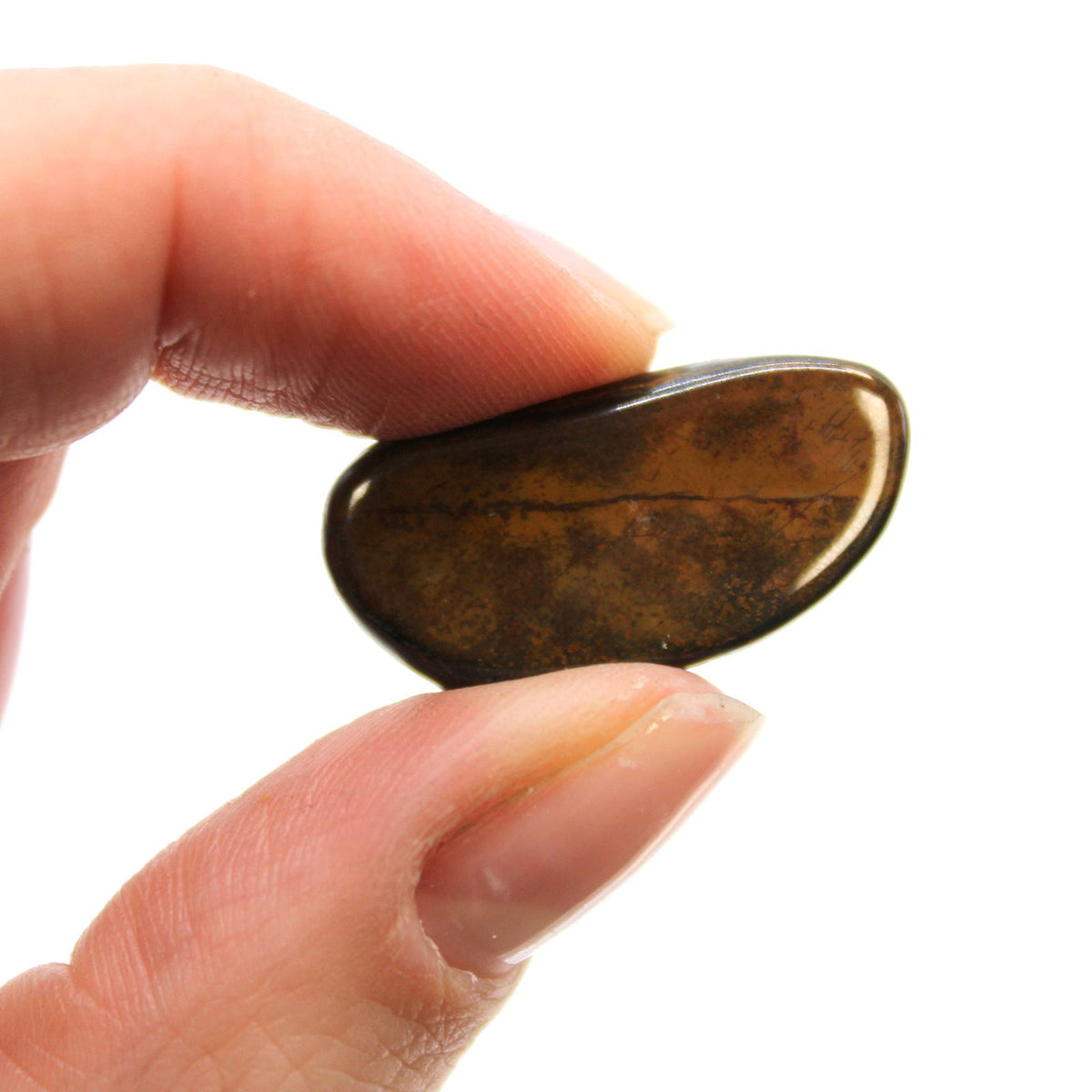 Bag of 24 Small African Tumble Stones - Blue Tigers Eye