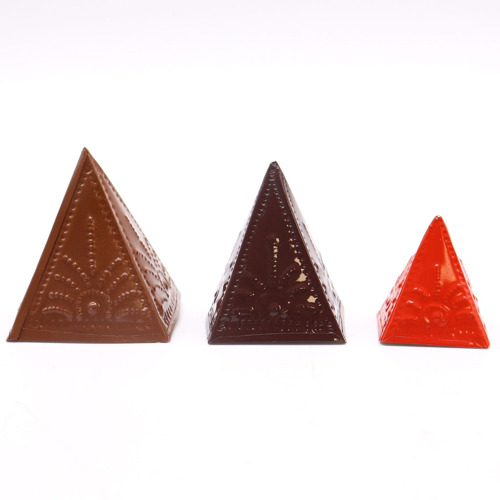 Incense Powder Mould Set - Lt Brown Dk Brown Orange – view 3