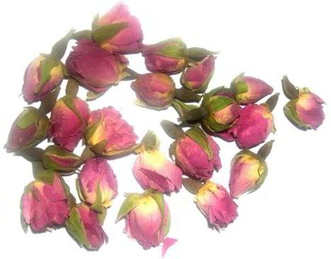 Dried Pink Rose Buds, 500g Bag – view 7