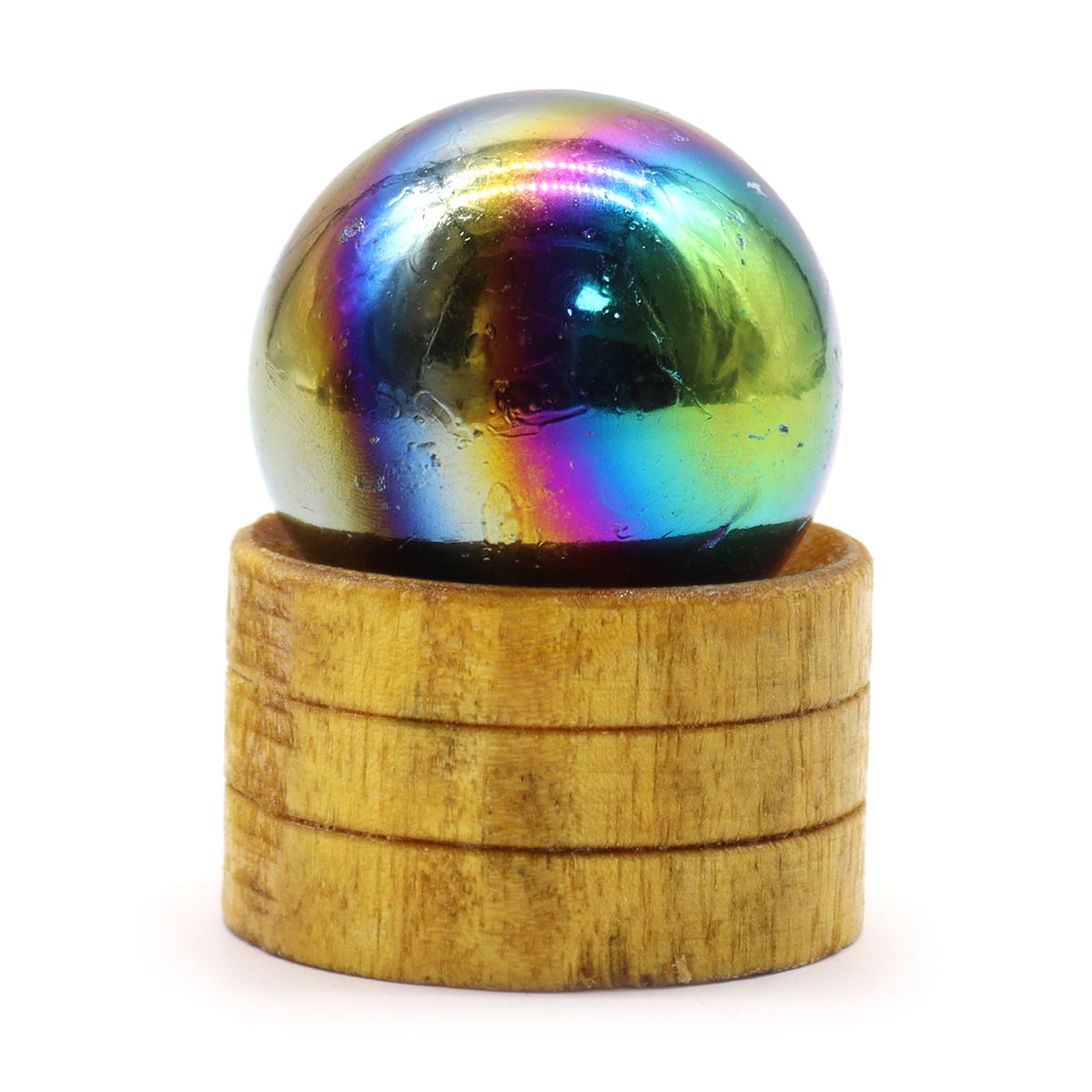 Amethyst Aura Sphere 40mm with Stand
