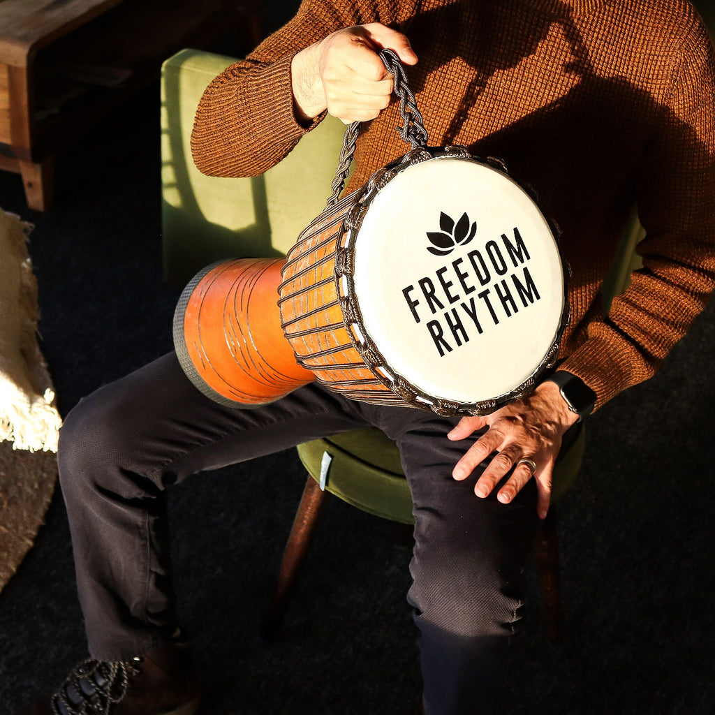 Large Pro Djembe Drum - Freedom Rhythm - 50cm, 22cm Head – view 4