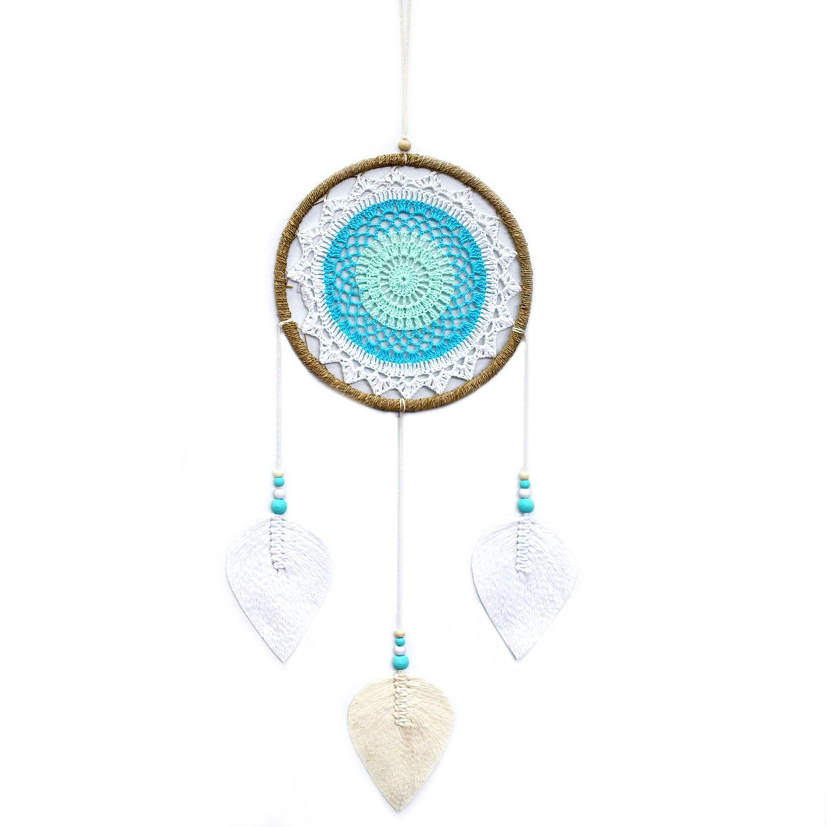 Large Turquoise Dream Catcher - Elemental Spirits – view 6