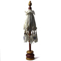 Bali Home Decor Parasol - Natural Canvas - 40 cm